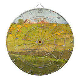 Französische Landschaft des ländlichen Raums (von  Dartscheibe