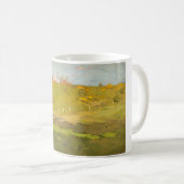 Französische Landschaft des ländlichen Raums (von  Kaffeetasse (VorderseiteRechts)