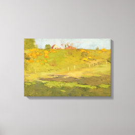 Französische Landschaft des ländlichen Raums (von  Leinwanddruck