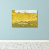 Französische Landschaft des ländlichen Raums (von  Leinwanddruck (Insitu (Holzboden))