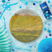 Französische Landschaft des ländlichen Raums (von  Pappteller (Party)