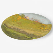 Französische Landschaft des ländlichen Raums (von  Pappteller (Schrägansicht)