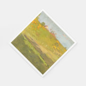 Französische Landschaft des ländlichen Raums (von Serviette (Ecke)