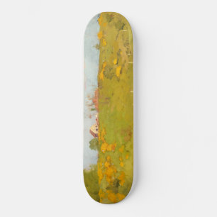 Französische Landschaft des ländlichen Raums (von Skateboard
