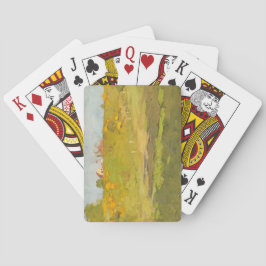 Französische Landschaft des ländlichen Raums (von  Spielkarten