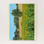 Französische Landschaft Puzzle (Vertikal)