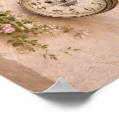 Französische Landuhr-Wandkunst Poster (Ecke)