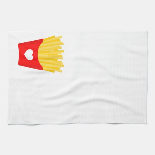 Französische Liebe Geschirrtuch (Horizontal)