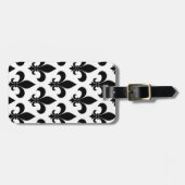 Französische Lilie Pattern Classic Gepäckanhänger (Vorderseite horizontal)