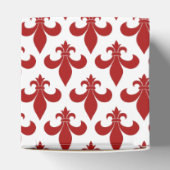Französische Lilie Pattern Classic Geschenkschachtel (Oben)
