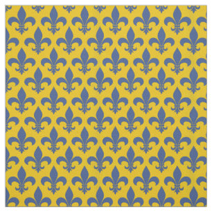 Französische Lilie Pattern Classic Stoff