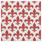 Französische Lilie Pattern Classic Stoff (Nahaufnahme)