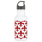 Französische Lilie Pattern Classic Trinkflasche (Vorderseite)