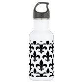 Französische Lilie Pattern Classic Trinkflasche (Vorderseite)