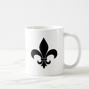 Französische Lilie Pattern Kaffeetasse