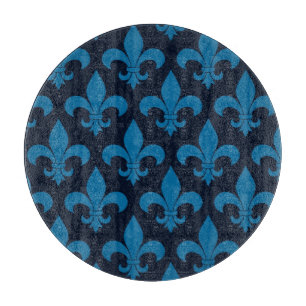 Französische Lilie Pattern Schneidebrett