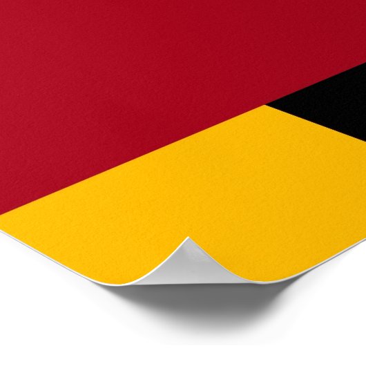 Französische Lilie Poster (Ecke)