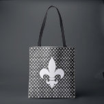 Französische Lilie Schwarz-Weiß-Muster Busine Tasche<br><div class="desc">Dieses Lilie-Muster fügt ein wenig französischen Stil und Flair hinzu. Das Design findet man in einem eleganten Pariser Palast oder einer New Orleans Mardi Gras-Feier. Der Schwarz-Weiß-Gaumen in Verbindung mit der Vintagen Lilie ist elegant Pariser Chic oder ein cooles Louisiana-Ambiente. Wussten Sie, dass die Fleur-de-lis eigentlich eine stilisierte Lilie ist?...</div>