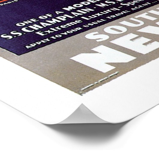 Französische Linie CGT Poster (Ecke)