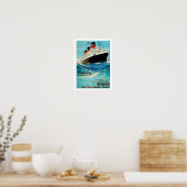 Französische Linie ~ Paris Poster (Küche)
