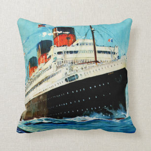 Französische Linie ~ SS Paris Kissen