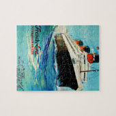 Französische Linie ~ SS Paris Puzzle (Horizontal)