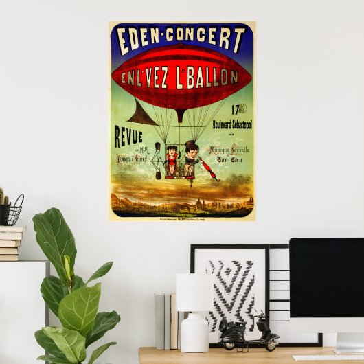 Französische Luftfahrt Poster (Heimbüro)