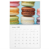 Französische Macarons-Kalender Kalender (Jan 2027)
