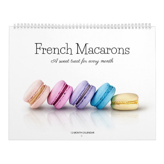 Französische Macarons-Kalender Kalender (Titelbild)
