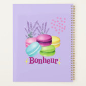 Französische Macarons Planer (Rückseite)