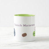 Französische Macarons-Tasse Tasse (Zentrum)