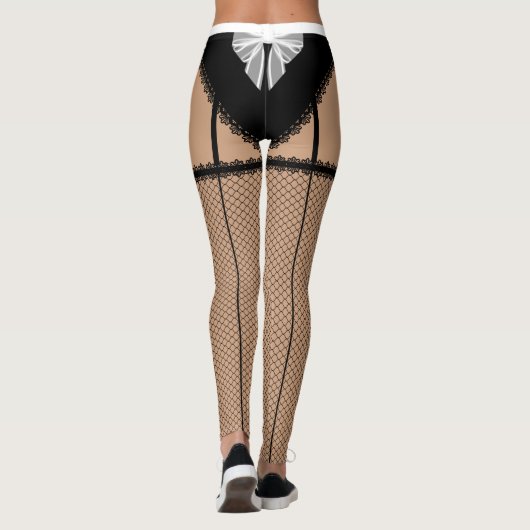 Französische Mädchen-Wäsche Leggings (Rückseite)