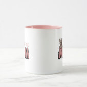 Französische Mama Bulldog Lover Tasse (Zentrum)