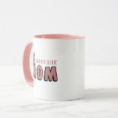 Französische Mama Bulldog Lover Tasse (Vorderseite Links)