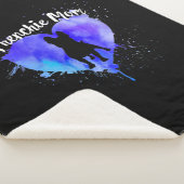 Französische Mama Bulldog-Mama Fur Mama Sherpadecke (3/4)