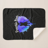 Französische Mama Bulldog-Mama Fur Mama Sherpadecke (Vorderseite (Horizontal))