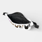 Französische Mama Cartoon Bauchtasche (Offen)