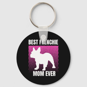 Französische Mama je Französisch Bulldog Französis Schlüsselanhänger