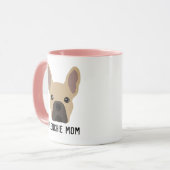 Französische Mama Light Fawn Französische Bulldog- Tasse (Vorderseite Links)