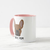 Französische Mama Red Fawn Französische Bulldog-Ta Tasse (Vorderseite Links)