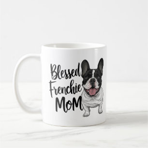 Französische Mama Süße Französische Bulldogge Lieb Kaffeetasse
