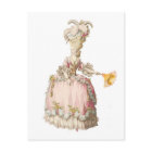 Französische Marie Antoinette Postkarte