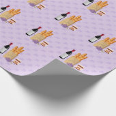 Französische Marktwirtschaft Geschenkpapier (Ecke)