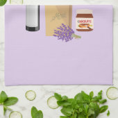 Französische Marktwirtschaft Geschirrtuch (Gefaltet)