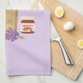 Französische Marktwirtschaft Geschirrtuch (Viertel Falte)