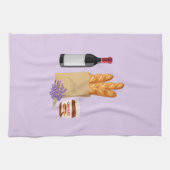 Französische Marktwirtschaft Geschirrtuch (Horizontal)