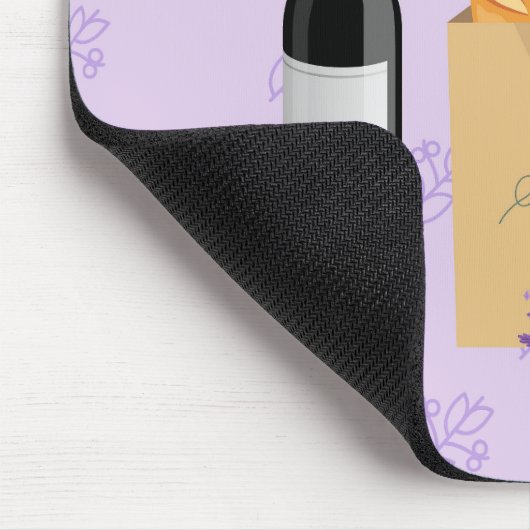 Französische Marktwirtschaft Mousepad (Ecke)