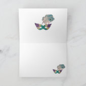 Französische Masquerade Karte (Innenseite)