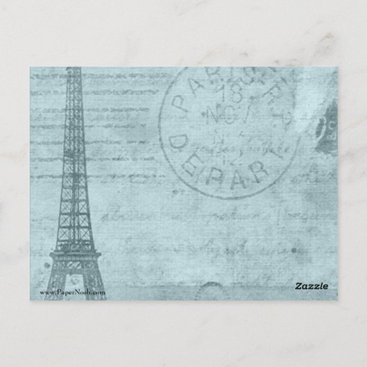 Französische Masquerade Postkarte (Rückseite)