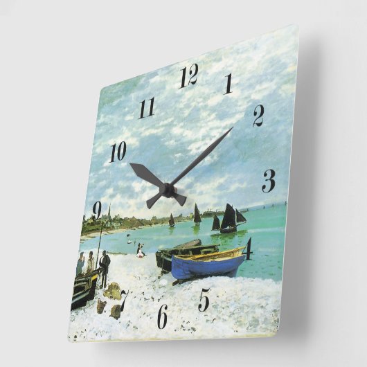 Französische Mauer Quadratische Wanduhr (Winkel)